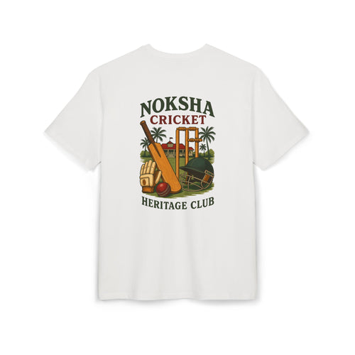 Noksha Cricket Heritage Club – Vintage Sports Edition tee