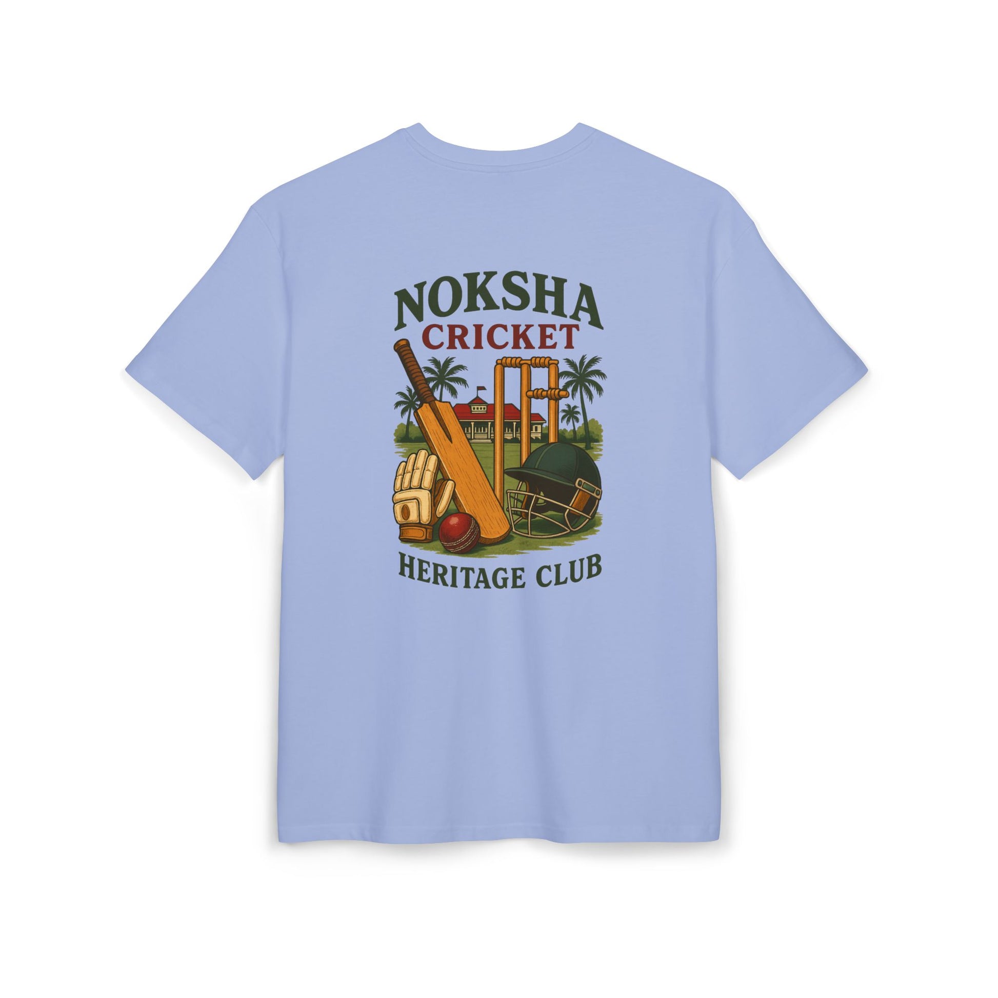 Noksha Cricket Heritage Club – Vintage Sports Edition tee